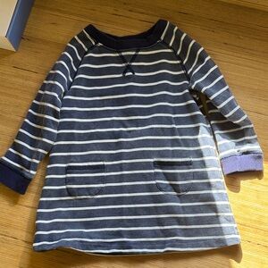 Mini Boden Navy Sweatshirt Dress